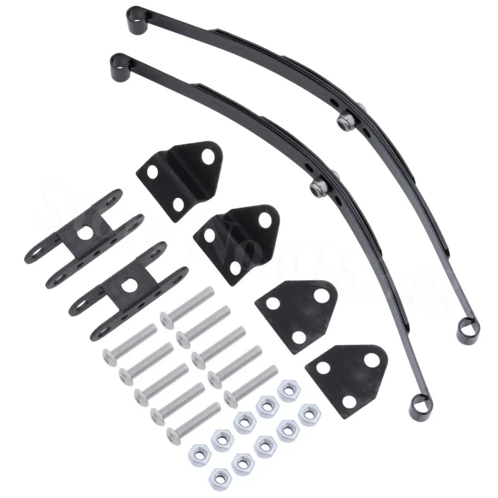 1 Set - Starre Bladvering Stalen Stang Kit voor 1/10 RC Rock Crawler - RC4WD D90 Onderdelen - Duurzame en Betrouwbare Vering voor RC Voertuigen - Precisieonderdelen voor Optimale Prestaties - Compleet Veringset voor RC Rock Crawler Modellen - Afbeelding 2