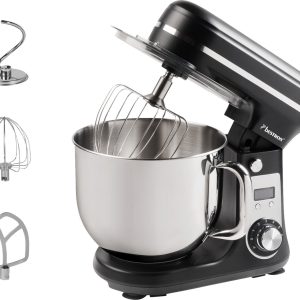 Bestron Keukenmachine – AKM2000BL – 65dB – 6 snelheden & turbomodus – 6L capaciteit – Beschikbaar in diverse kleuren