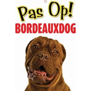 OTTER HOUSE WB BORDEAUX DOG 21X15 CM