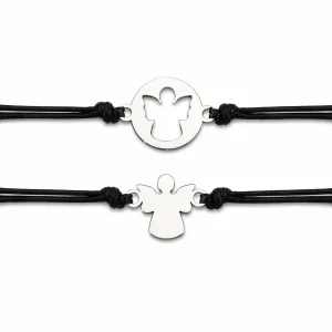 2 Stuks - Armband Voor Peettante, Peetdochter Geschenken voor Peetkind, Peettante, Armbanden, Verjaardagscadeau Ideeën, Hart Beschermengel Sieraden, Vrouwensieraden Set voor 2 Dames